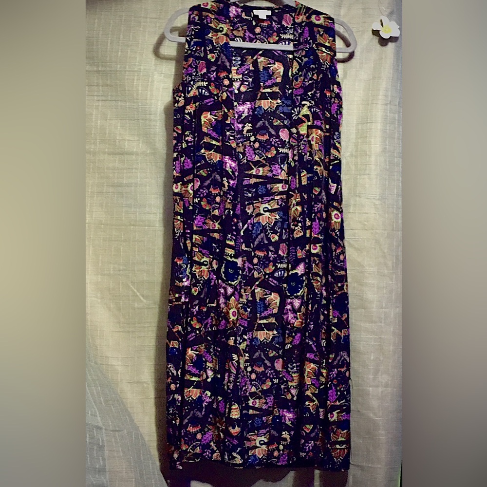 LULAROE LONG FLORAL DUSTER